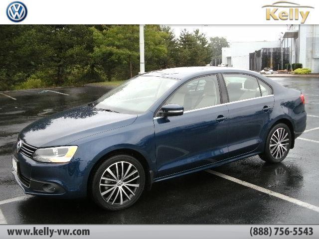 2012 Volkswagen Jetta SEL PZEV Tempest Blue Metallic, DANVERS, MA