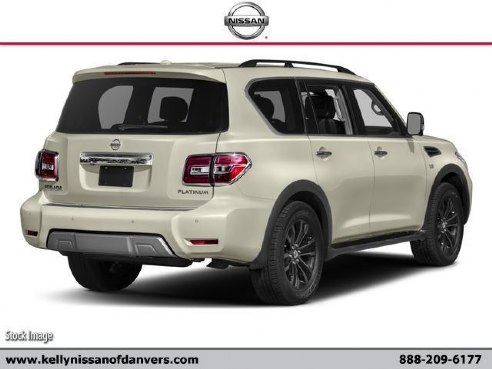 2018 Nissan Armada Platinum Pearl White, Beverly, MA