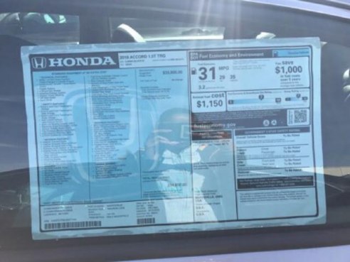 2018 Honda Accord Sedan Touring Lunar Silver Metallic, Lawrence, MA