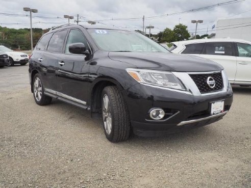 2015 Nissan Pathfinder 4WD 4dr Platinum Magnetic Black, Beverly, MA