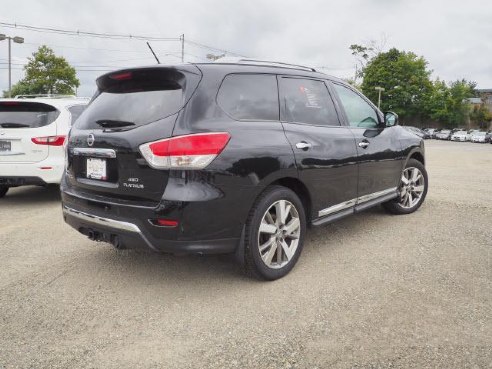 2015 Nissan Pathfinder 4WD 4dr Platinum Magnetic Black, Beverly, MA