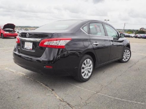 2015 Nissan Sentra 4dr Sdn I4 CVT S Super Black, Beverly, MA