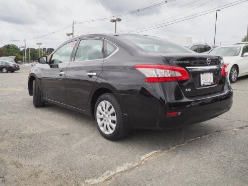 2015 Nissan Sentra 4dr Sdn I4 CVT S Super Black, Beverly, MA