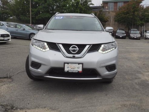 2016 Nissan Rogue AWD 4dr SV Brilliant Silver, Beverly, MA