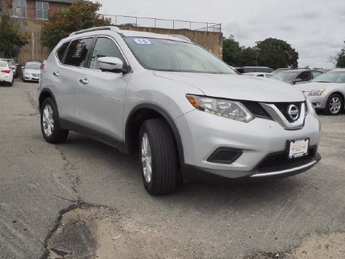 2016 Nissan Rogue AWD 4dr SV Brilliant Silver, Beverly, MA