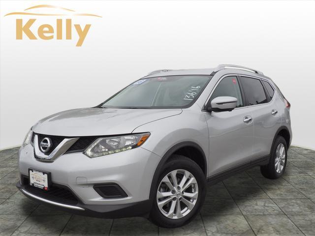 2016 Nissan Rogue AWD 4dr SV Brilliant Silver, Beverly, MA