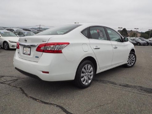 2014 Nissan Sentra 4dr Sdn I4 CVT SV Aspen White, Beverly, MA