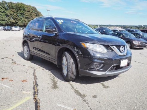 2015 Nissan Rogue AWD 4dr SV Super Black, Beverly, MA