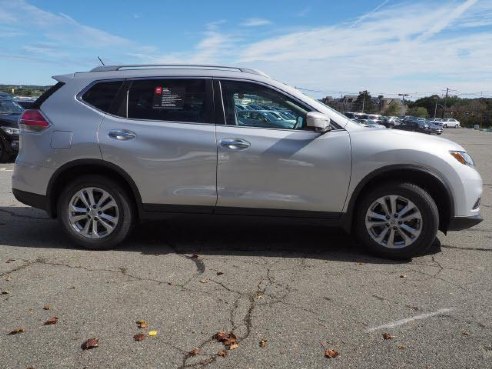 2015 Nissan Rogue AWD 4dr SV Brilliant Silver, Beverly, MA