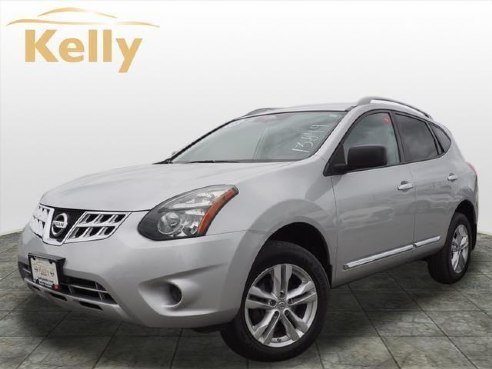 2015 Nissan Rogue Select AWD 4dr S Brilliant Silver, Beverly, MA