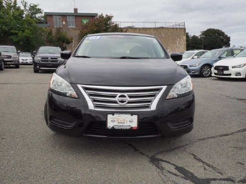 2015 Nissan Sentra 4dr Sdn I4 CVT SV Super Black, Beverly, MA