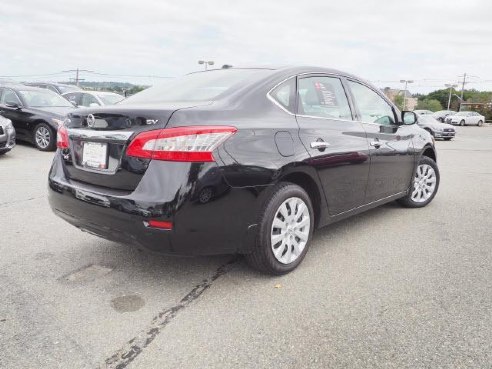 2015 Nissan Sentra 4dr Sdn I4 CVT SV Super Black, Beverly, MA