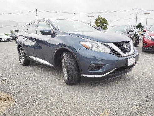 2015 Nissan Murano AWD 4dr S Arctic Blue Metallic, Beverly, MA