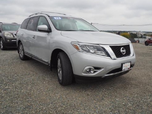 2015 Nissan Pathfinder 4WD 4dr SL Brilliant Silver, Beverly, MA