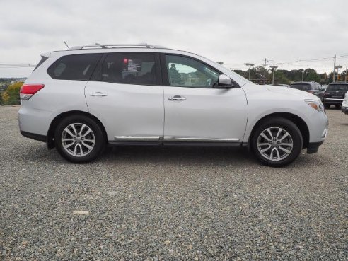 2015 Nissan Pathfinder 4WD 4dr SL Brilliant Silver, Beverly, MA