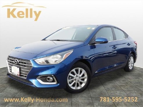 2019 Hyundai Accent SEL Sedan Auto Admiral Blue Pearl, Lynn, MA