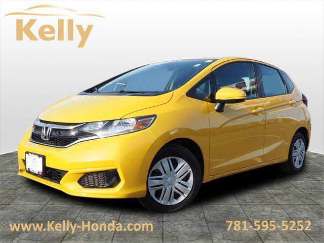 2019 Honda Fit LX CVT Helios Yellow Pearl, Lynn, MA