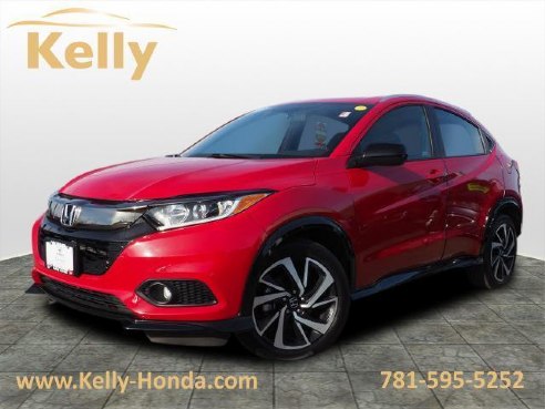 2019 Honda HR-V Sport AWD CVT Milano Red, Lynn, MA