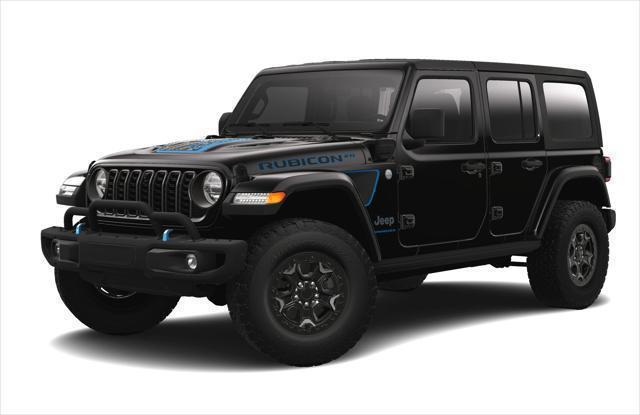 2023 Jeep Wrangler 4xe RUBICON Black, Lynnfield, MA