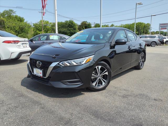 2021 Nissan Sentra CVT Super Black, LYNNFIELD, MA