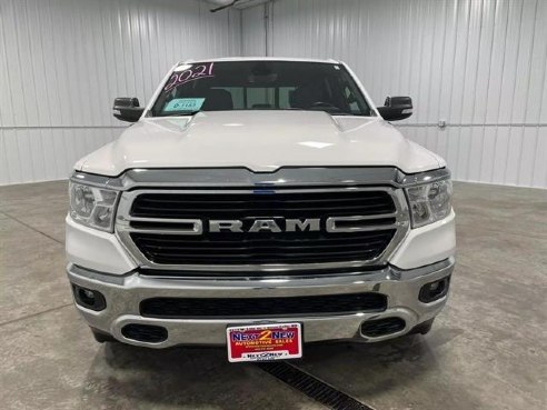 2021 Ram 1500 Big Horn Pickup 4D 6 1-3 ft White, Sioux Falls, SD