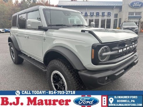 2023 Ford Bronco Outer Banks Gray, Boswell, PA