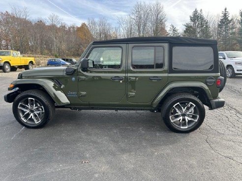 2024 Jeep Wrangler 4xe Sport S Sarge Green Clearcoat, Hermitage, PA