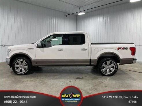 2019 Ford F-150 Lariat Pickup 4D 5 1-2 ft White, Sioux Falls, SD