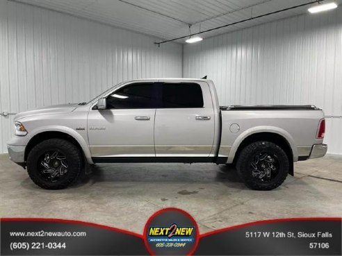 2014 Ram Ram Pickup 1500 Laramie Pickup 4D 5 1-2 ft Silver, Sioux Falls, SD