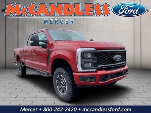 2024 Ford F-350SD XLT Rapid Red Metallic Tinted Clearcoat, Mercer, PA
