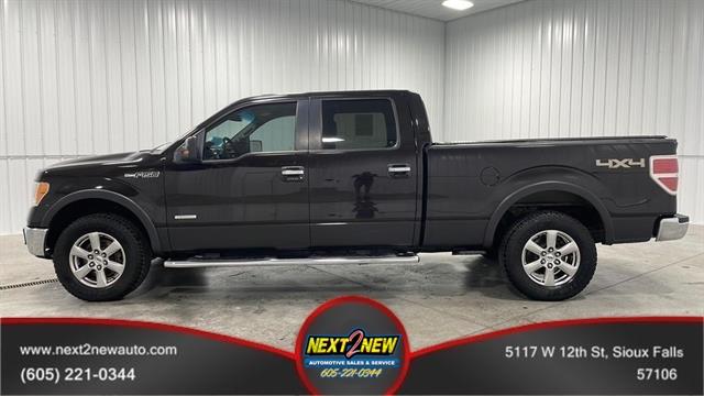 2013 Ford F-150 XLT Pickup 4D 6 1-2 ft Black, Sioux Falls, SD