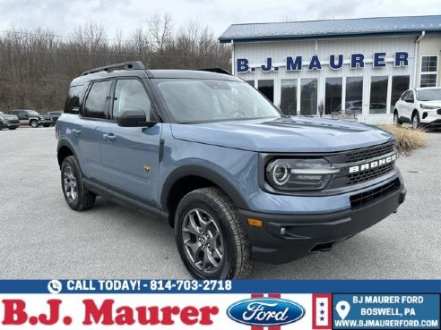 2024 Ford Bronco Sport Badlands Gray, Boswell, PA