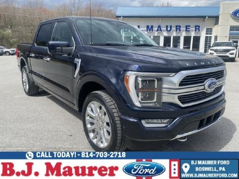 2021 Ford F-150 Limited Blue, Boswell, PA