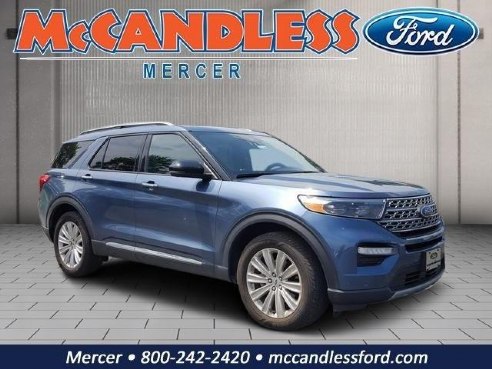 2020 Ford Explorer Limited Blue, Mercer, PA