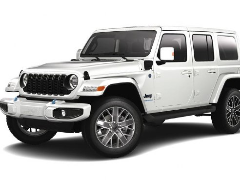 2024 Jeep Wrangler 4xe 4-DOOR HIGH ALTITUDE Bright White, Lynnfield, MA