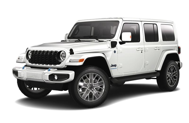 2024 Jeep Wrangler 4xe 4-DOOR HIGH ALTITUDE Bright White, Lynnfield, MA