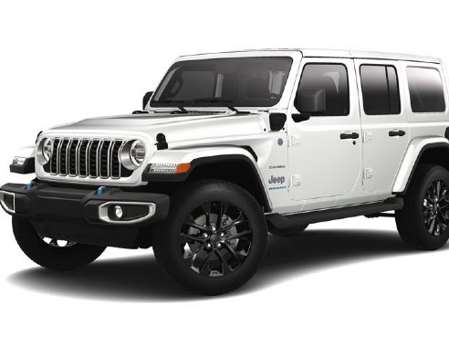 2024 Jeep Wrangler 4xe 4-DOOR SAHARA Bright White, Lynnfield, MA