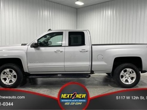 2016 Chevrolet Silverado 1500 LT Pickup 4D 6 1-2 ft Silver, Sioux Falls, SD