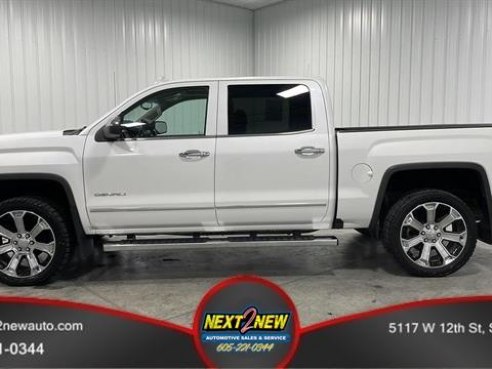 2016 GMC Sierra 1500 Denali Pickup 4D 5 3-4 ft White, Sioux Falls, SD