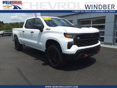 2023 Chevrolet Silverado 1500 Custom Trail Boss White, Windber, PA