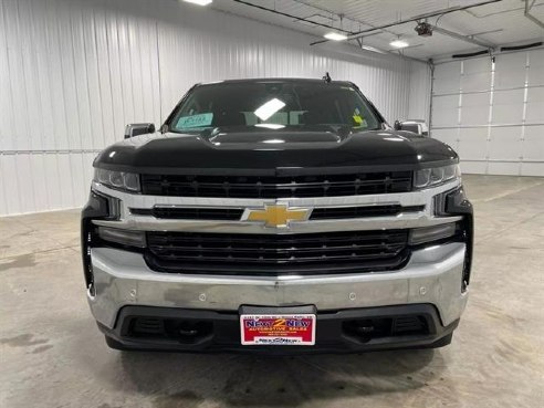 2021 Chevrolet Silverado 1500 LT Pickup 4D 5 3-4 ft Black, Sioux Falls, SD