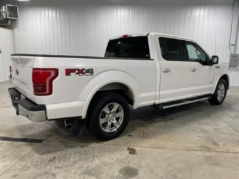 2015 Ford F-150 Lariat Pickup 4D 5 1-2 ft White, Sioux Falls, SD