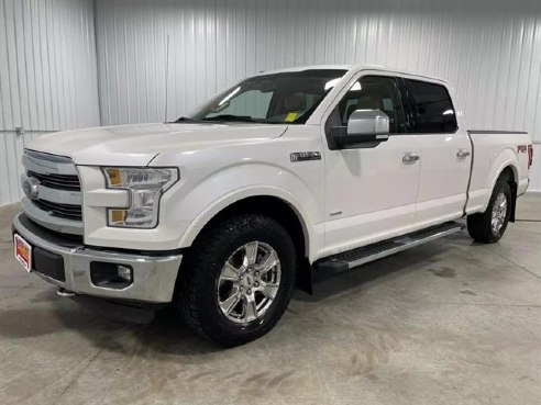 2015 Ford F-150 Lariat Pickup 4D 5 1-2 ft White, Sioux Falls, SD