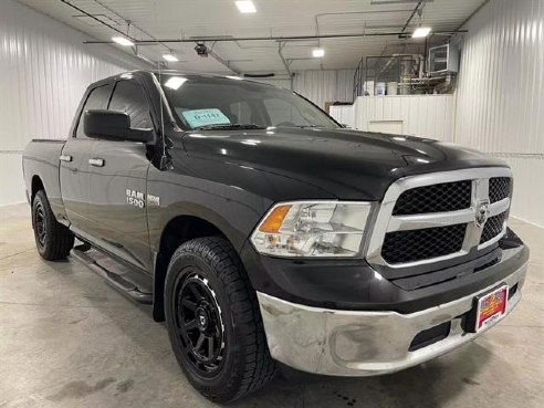 2018 Ram Ram Pickup 1500 SLT Pickup 4D 6 1-3 ft Black, Sioux Falls, SD