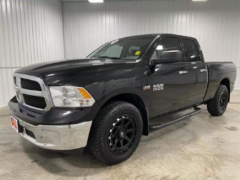 2018 Ram Ram Pickup 1500 SLT Pickup 4D 6 1-3 ft Black, Sioux Falls, SD