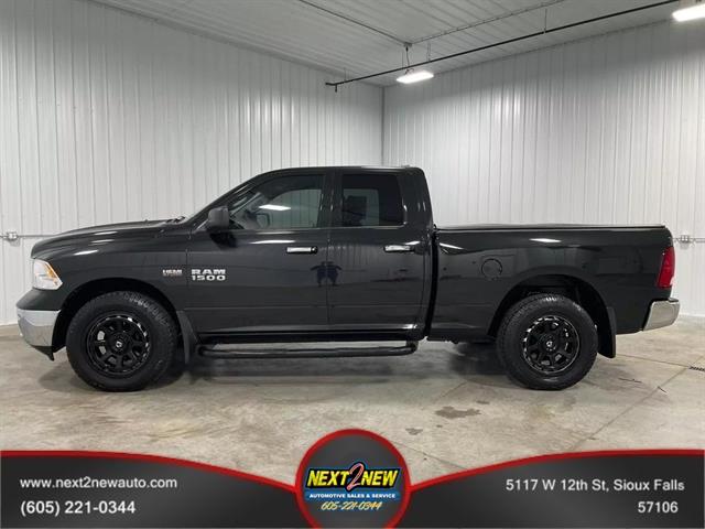 2018 Ram Ram Pickup 1500 SLT Pickup 4D 6 1-3 ft Black, Sioux Falls, SD