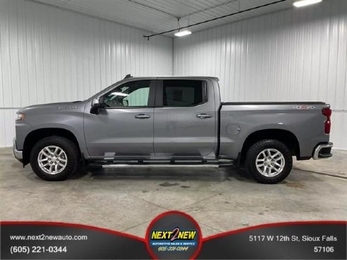 2021 Chevrolet Silverado 1500 LT Pickup 4D 5 3-4 ft Gray, Sioux Falls, SD