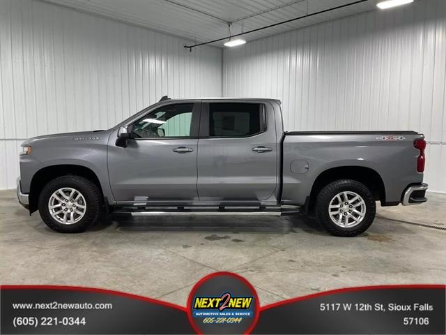 2021 Chevrolet Silverado 1500 LT Pickup 4D 5 3-4 ft Gray, Sioux Falls, SD