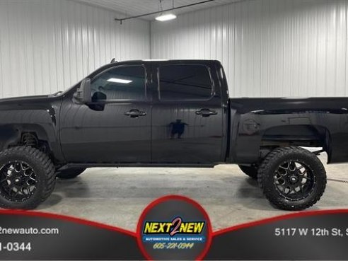 2013 Chevrolet Silverado 1500 LTZ Pickup 4D 5 3-4 ft Black, Sioux Falls, SD