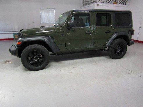 2021 Jeep Wrangler Unlimited Sport Altitude Sarge Green Clearcoat, Beaverdale, PA